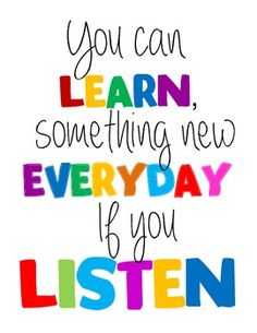 What I believe... 